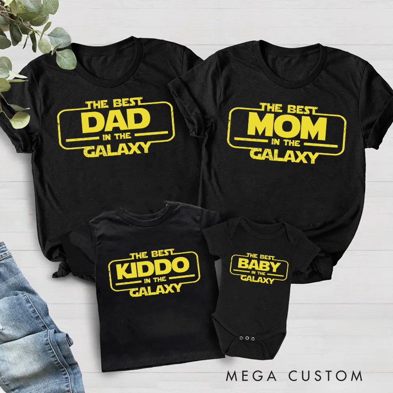 Personalized the Best Family Matching T-Shirts Family Reunion Party Matching Tshirt for Movie Lovers