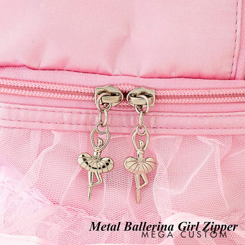 Personalized Classic Cartoon Ballerina Dance Bag for Girls Cute Backpack Pink Ballet Dance Bag Gymnastic Cheer Girl Christmas Gift Back To School Gift