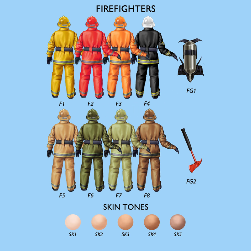 Personalized Firefighter Heart Acrylic Plaque Inspirational Gift