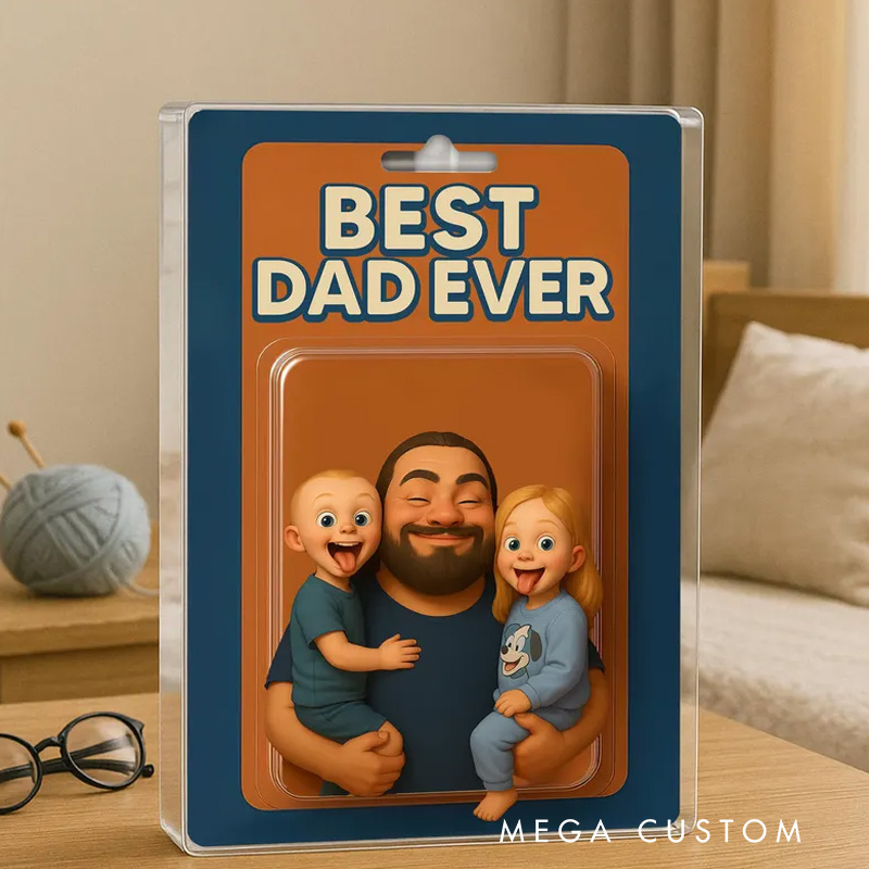 [Copy]Personalized It's Not A Dad Bod It's A Father Figure Custom Photo Acrylic Block Plaque Funny Father's Day Gifts Gifts for Dad Husband
