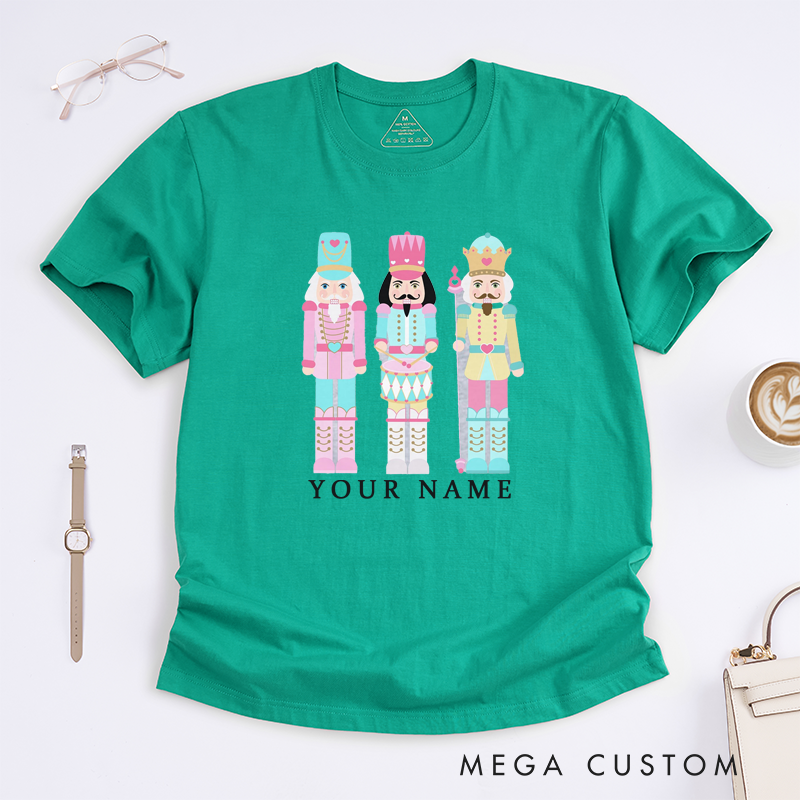 Personalized Dance T-Shirt Custom Name Gift Unisex Holiday Fashion Unique Printed Tee for Kids and Adults Family Matching Outfits