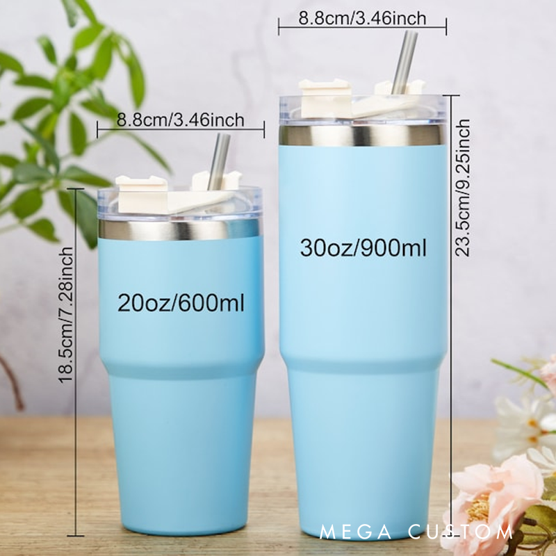 Personalized Tumbler Gift for Nurse Custom I'm a Nurse and a Mother Which Means I'm Exhausted Happy Blessed Design Tumbler Engraved Tumbler Gift