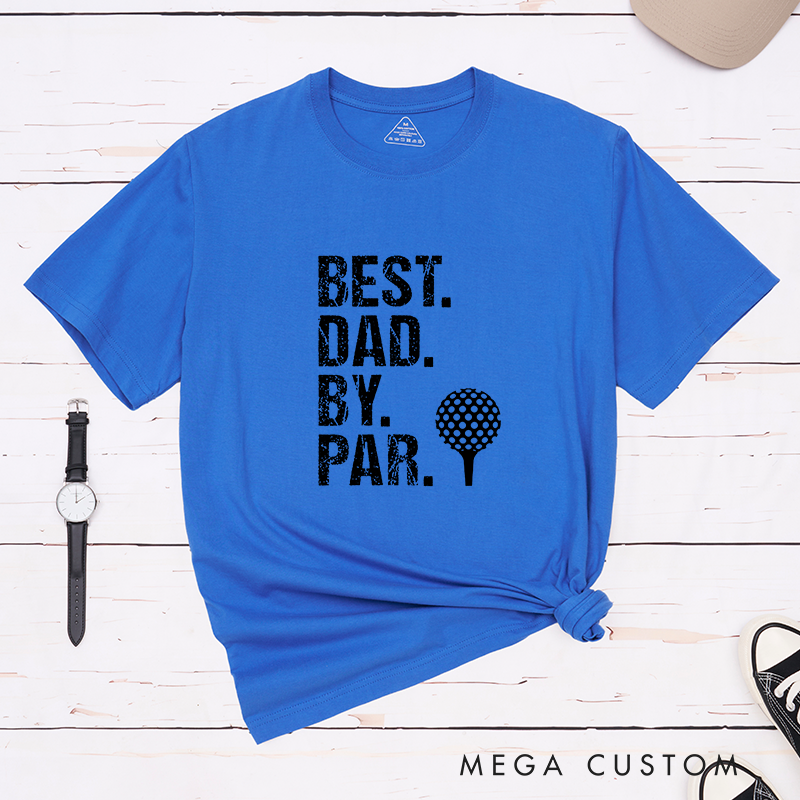 Personalized Golf T-Shirt Customizable Text Gift for Golfers and Fans