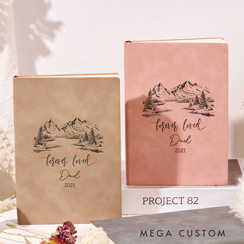 Personalized Loss of Father Journal Custom Dear Dad Bereavement Gift Remembrance Condolence Memory Book in Memory of Dad Gifts