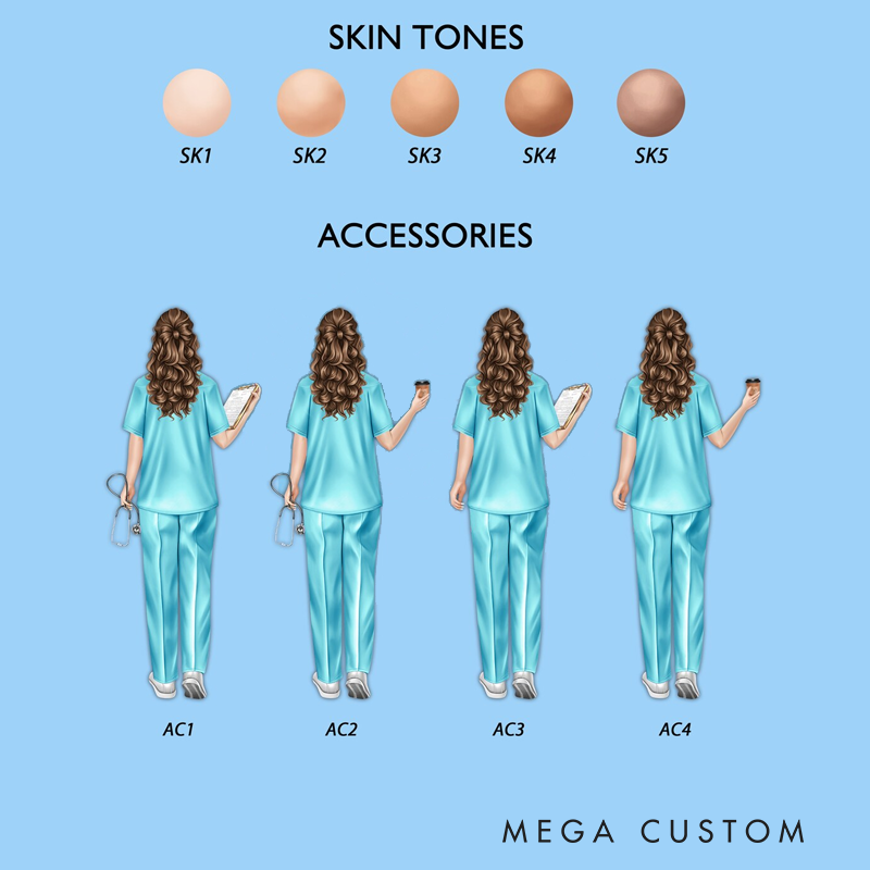 Personalized Nurse Graduation Gift Heart Acrylic Plaque Table Decor