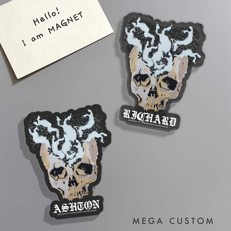 Personalized Great One's Wisdom Gothic Game Fridge Magnets Video Game Magnets Nightmare Hunter Fridge Decal Halloween