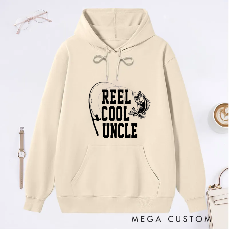 Personalized Reel Cool Fishing Classic Hoodie Great Gift Perfect for Fishing Enthusiast