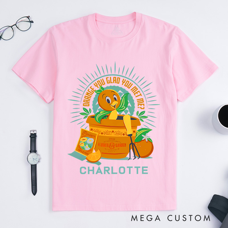 Personalized Citrus Garden Delight Classic T-Shirts Granding Lovers Gift