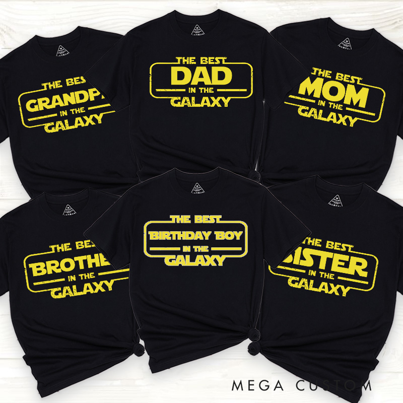 Personalized the Best Family Matching T-Shirts Family Reunion Party Matching Tshirt for Movie Lovers