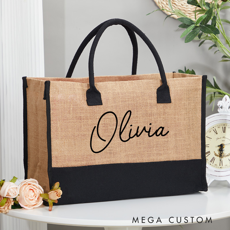 Personalized Tote Gift Bags Beach Tote Bag Bachelorette Party Gifts Gift for Her