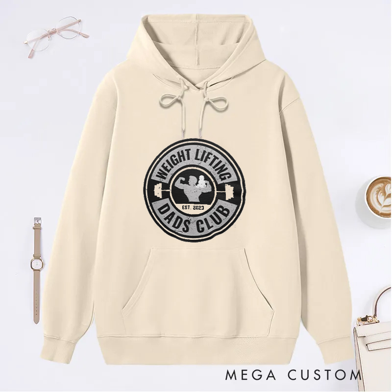 Personalized Fitness Classic Hoodies with Weightlifting Club Style for Fitness Enthusiasts Bodybuilders and Gym Lovers