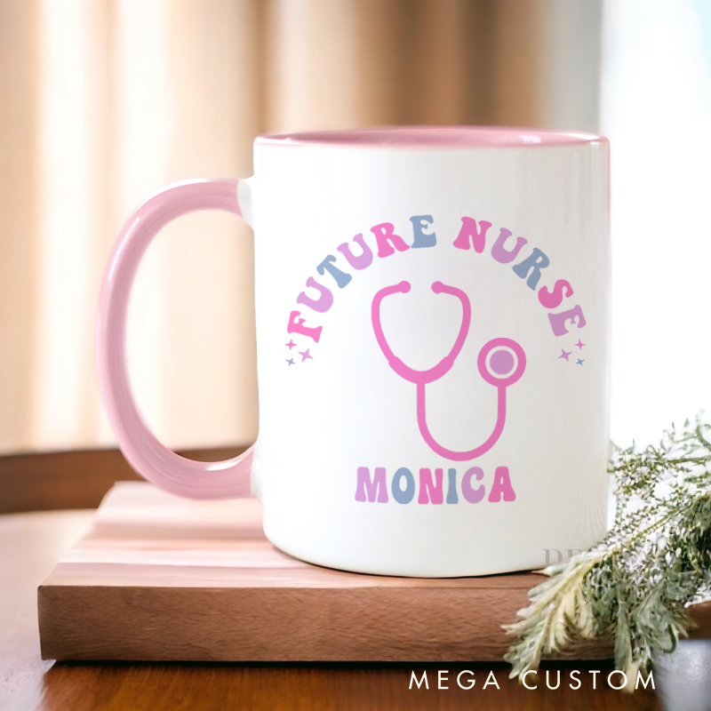Personalized Nurse Mug Future Nurse Dreams Design Coffee Mug Gift