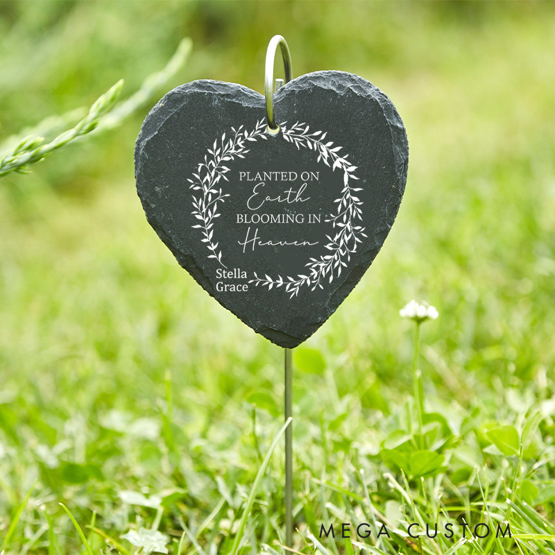 Personalized Memorial Stone Miscarriage Gift Baby Loss Remembrance Infant Loss Memorial Stone Grave Marker Stillborn Loss Gift