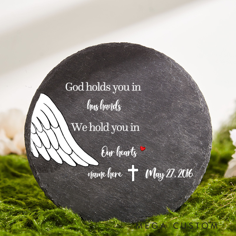Personalized Memorial Stone Miscarriage Stillborn Memorial Gift Baby Remembrance Stone Infant Loss Gift Angel Baby Keepsake