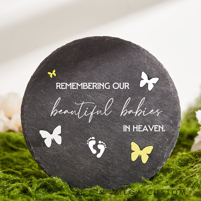 Personalized Miscarriage Memorial Stone Baby Remembrance Stone in Loving Memory Gift Infant Loss Gift Angel Baby Garden Stone Keepsake