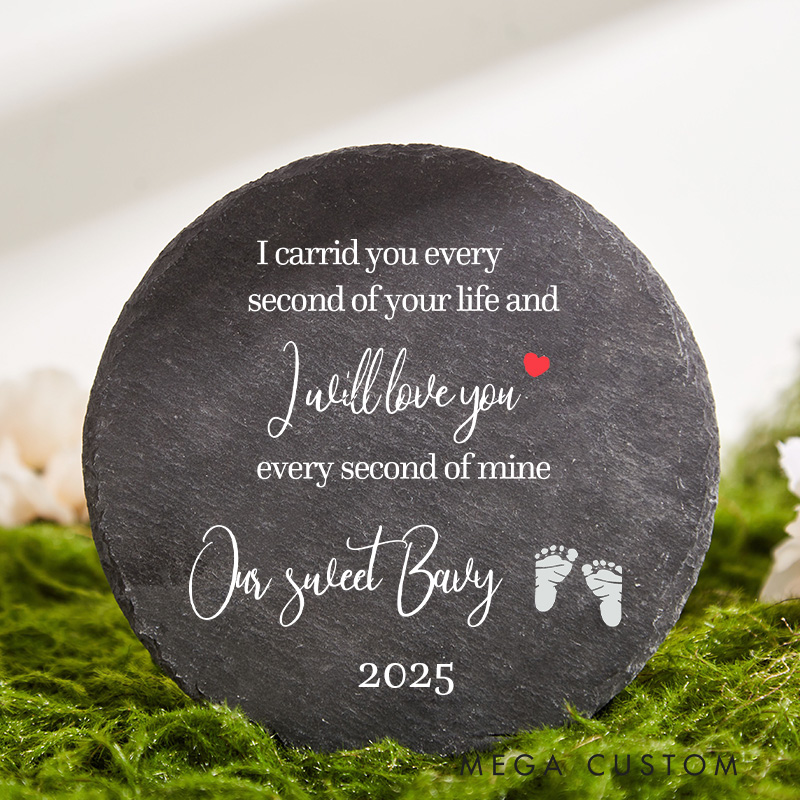 Personalized Baby Loss Memorial Stone Miscarriage Stillborn Memorial Gift Sympathy Condolences Gift Baby Remembrance Garden Marker