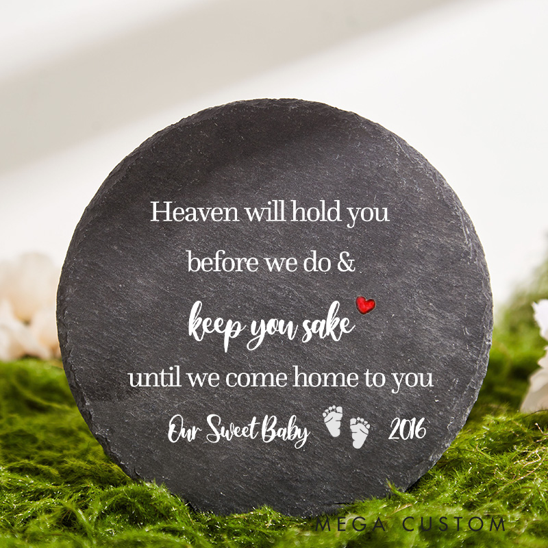 Personalized Miscarriage Memorial Stone Baby Loss Remembrance Stone Infant Sympathy Keepsake Bereavement Garden Plaque Pregnancy Loss Tribute
