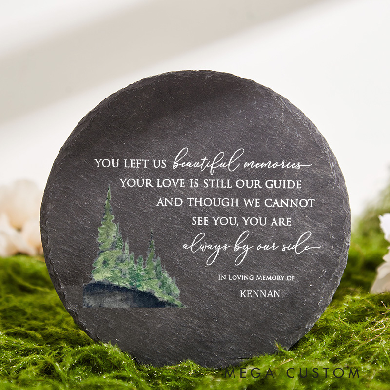 Personalized Memorial Stone Sympathy Gift for Loss of a Loved Remembrance Stone for Memorial Garden in Loving Memory Gift Custom Funeral Gift