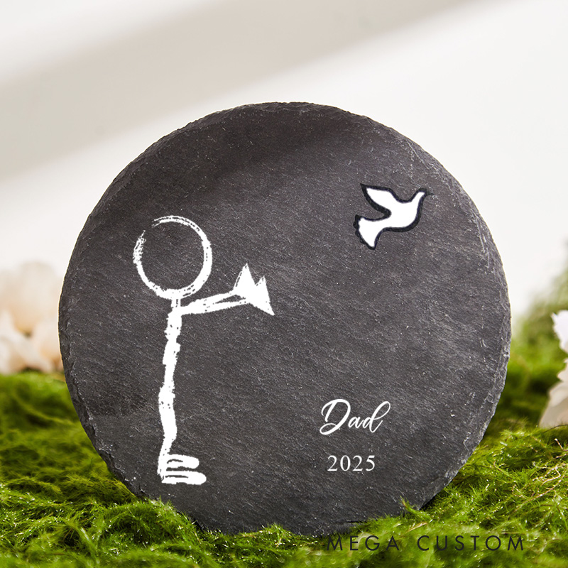 Personalized Memorial Stone for Loss of Loved One Memorial Garden Stones in Memory of Gifts Condolence Bereavement Gift for Garden Outside