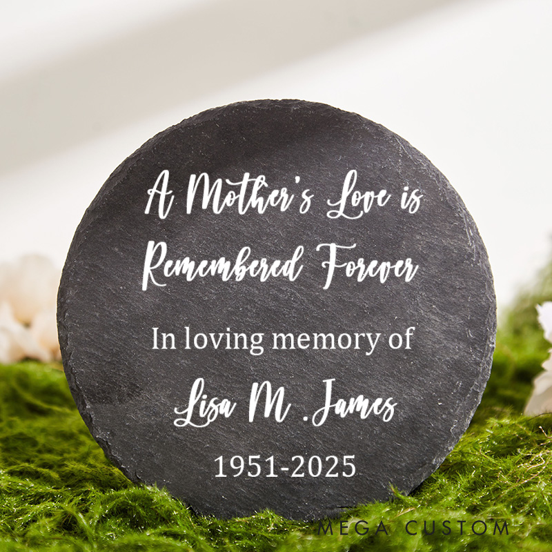 Personalized Memorial Stone Sympathy Gift for Loss of Loved One  Mom Beareavement Gift Condolences Gift In Loving Memory Gift