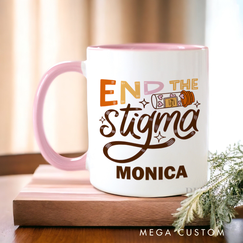 Personalized Nurse Mugs End the Stigma Design Coffee Mug Gift