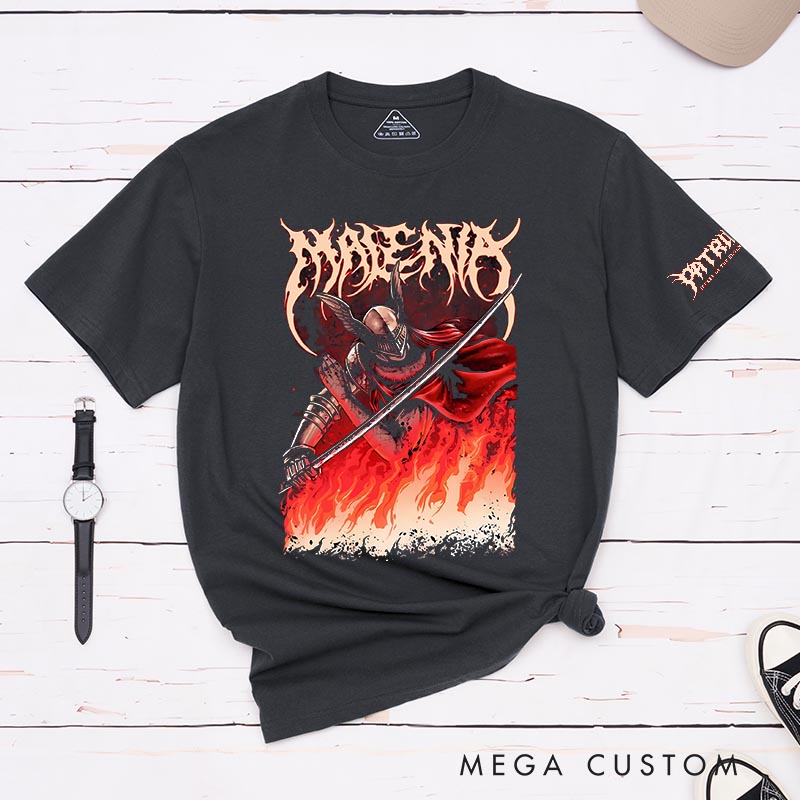 Personalized Malenia Game Classic T-Shirts Video Game Tshirt Soulslike Shirt Halloween