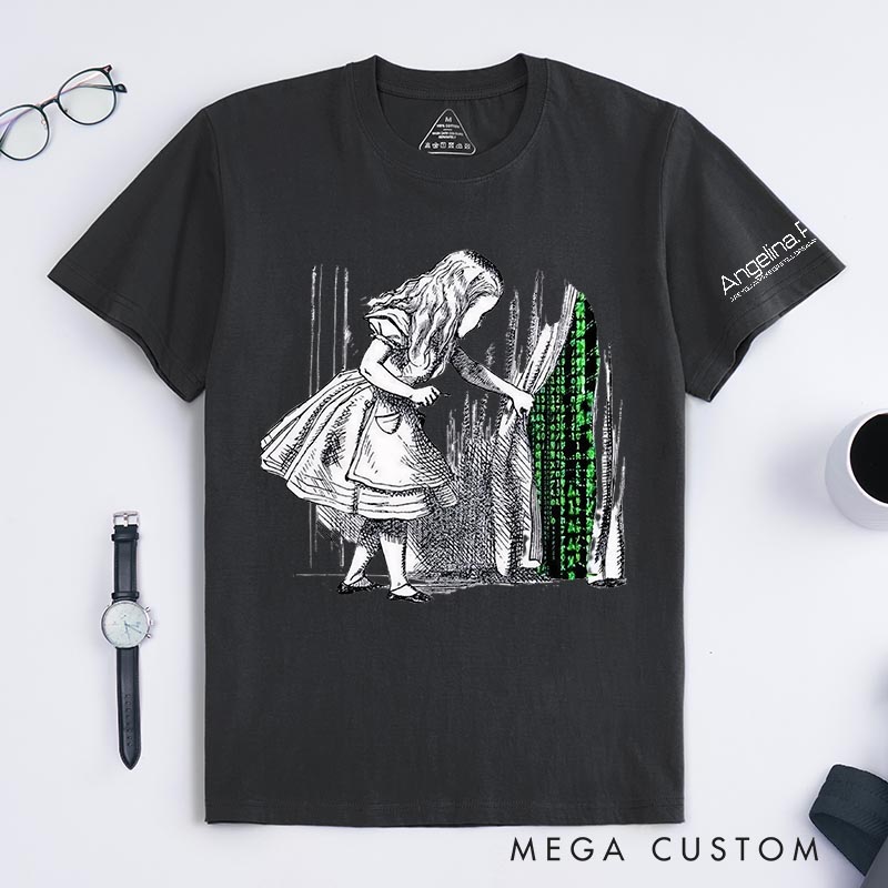 Personalized Alice and the Futuristic Dream Movie Classic T-Shirts Sci-fi Movie Tshirt