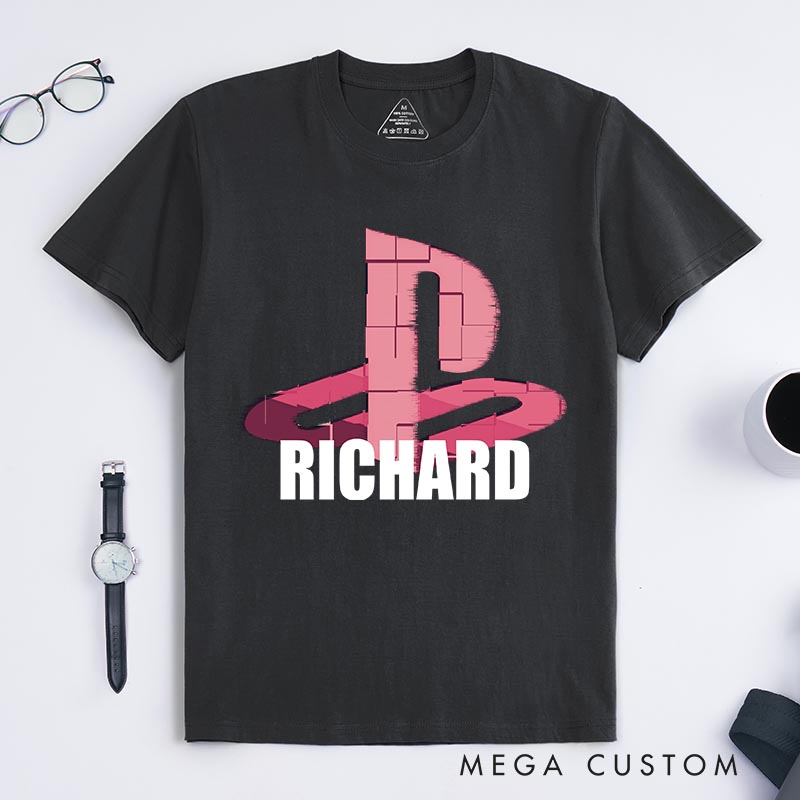 Personalized Classical Game Sign Classic T-Shirts Video Game Tshirt Geek Gaming Nerd Shirt