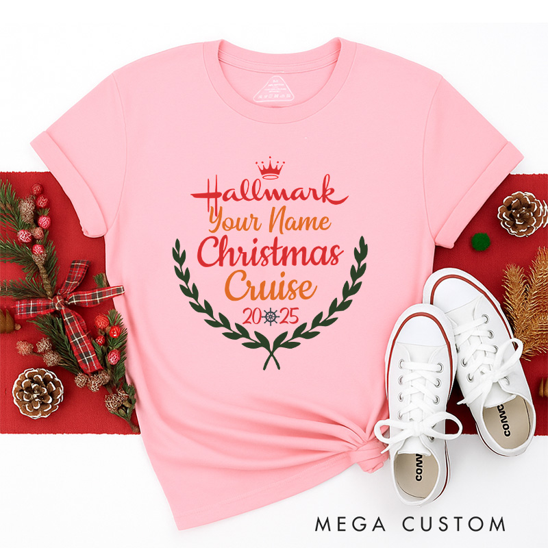 Personalized Classic Christmas Movie Inspired Movie Watching Cruise Christmas Family Matching Classic T-Shirts Group Tshirts Movie Holiday Shirt