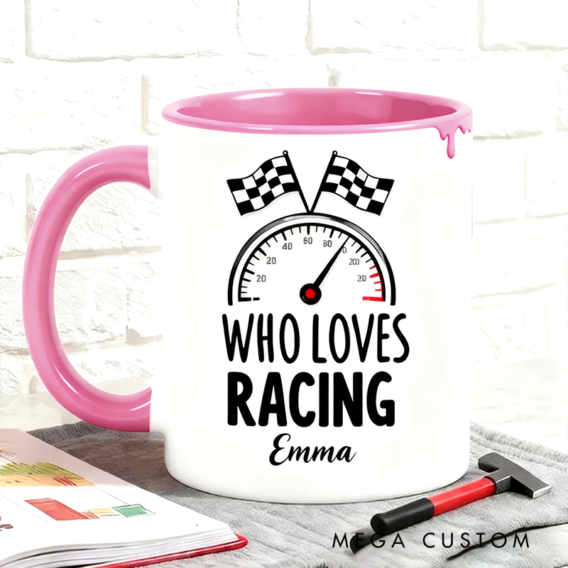 Personalized Racing Lover's Mug Car Racing Fan Mug Custom F1 mug Car Lover Mug Xmas Gift 