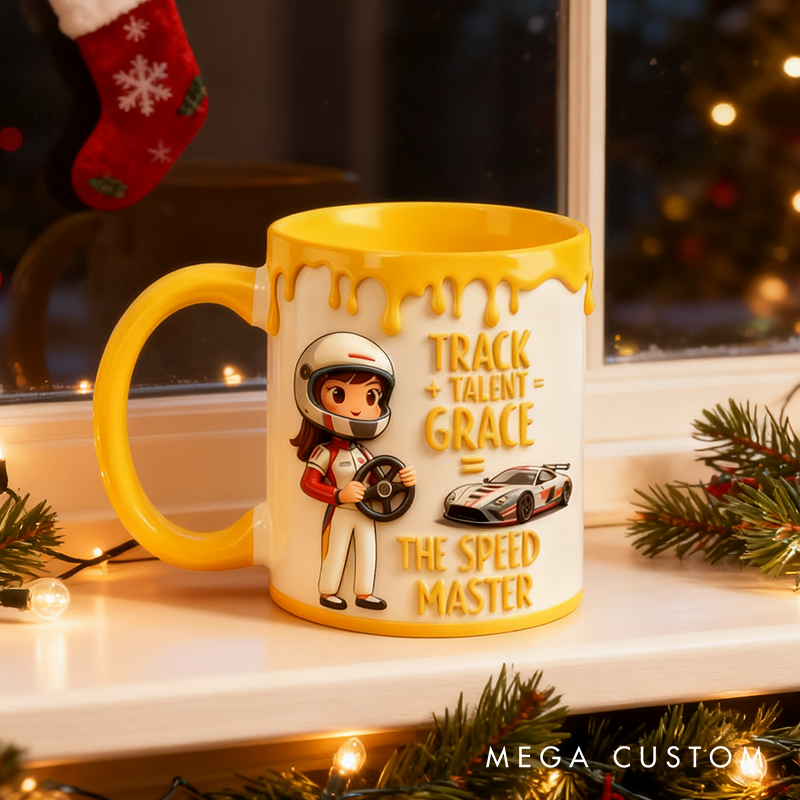  Personalized Speed Master Racing Mug Custom Racing Speed Lover Mug Xmas Gift 
