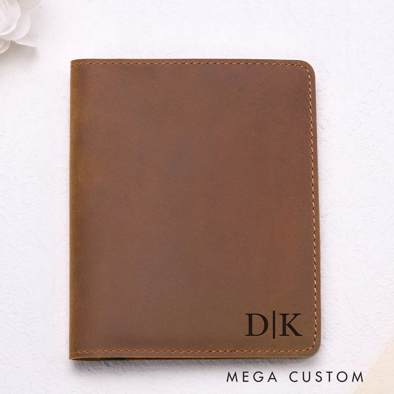 [Copy]Personalized Leather Passport Custom Wallet Passport wallet with Name Leather Passport Holder Passport Covers Travel Gift Travel Accessories