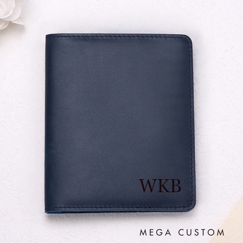 Personalized Leather Passport Custom Wallet Passport wallet with Name Leather Passport Holder Passport Covers Travel Gift Travel Accessories