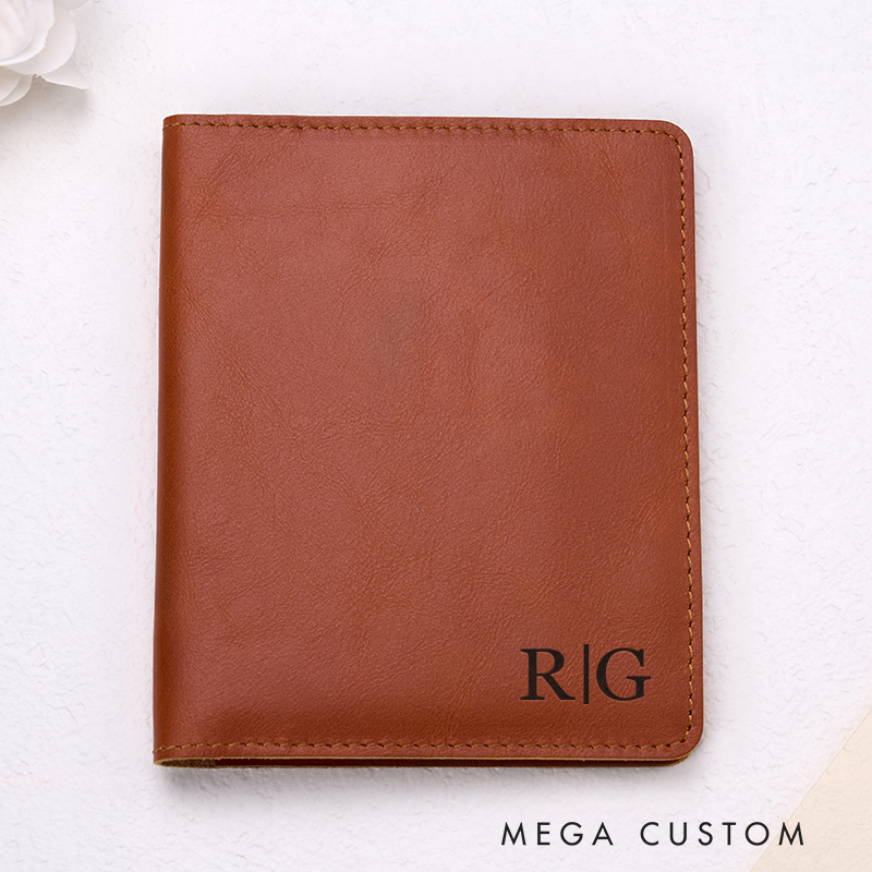 Personalized Leather Passport Custom Wallet Passport wallet with Name Leather Passport Holder Passport Covers Travel Gift Travel Accessories