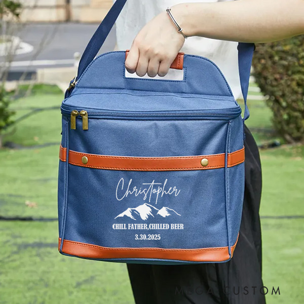 Personalized Cooler Bag Wedding Housewarming Party Gift Large Beer Cooler New Home Gift Moving Gift For Him Family Housewarming Gift