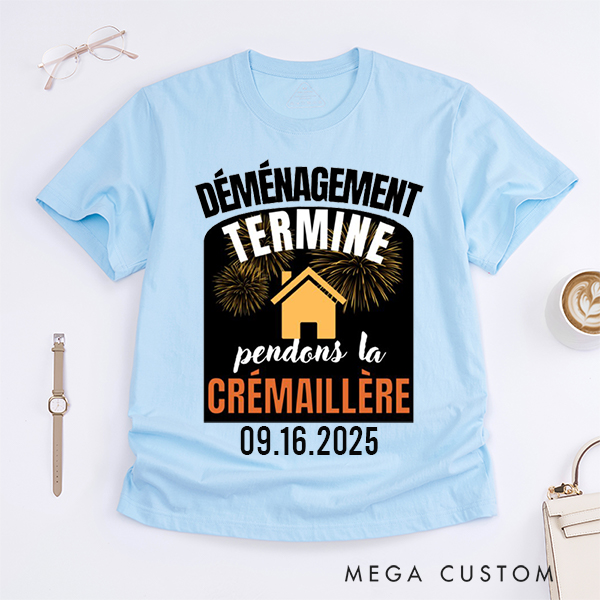 Personalized T-Shirt Housewarming Gift New Homeowners T-Shirt Gift For Housewarming Party New Home Gift Moving Gift