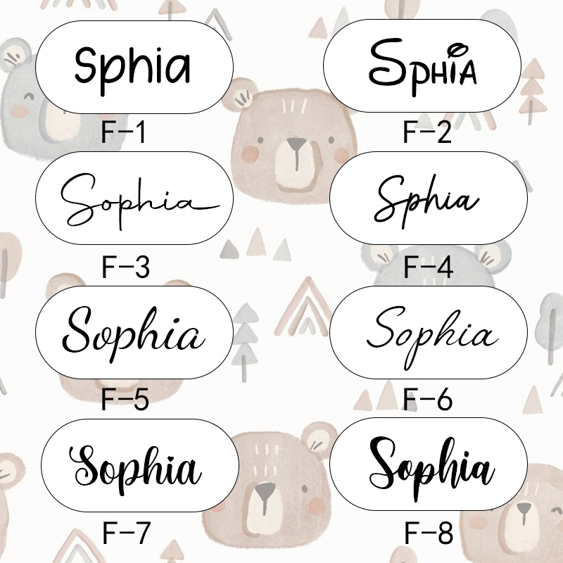 Personalized Embroidered Name Toddler Backpack Kids School Bag Book Bag with Name Birthday Gift