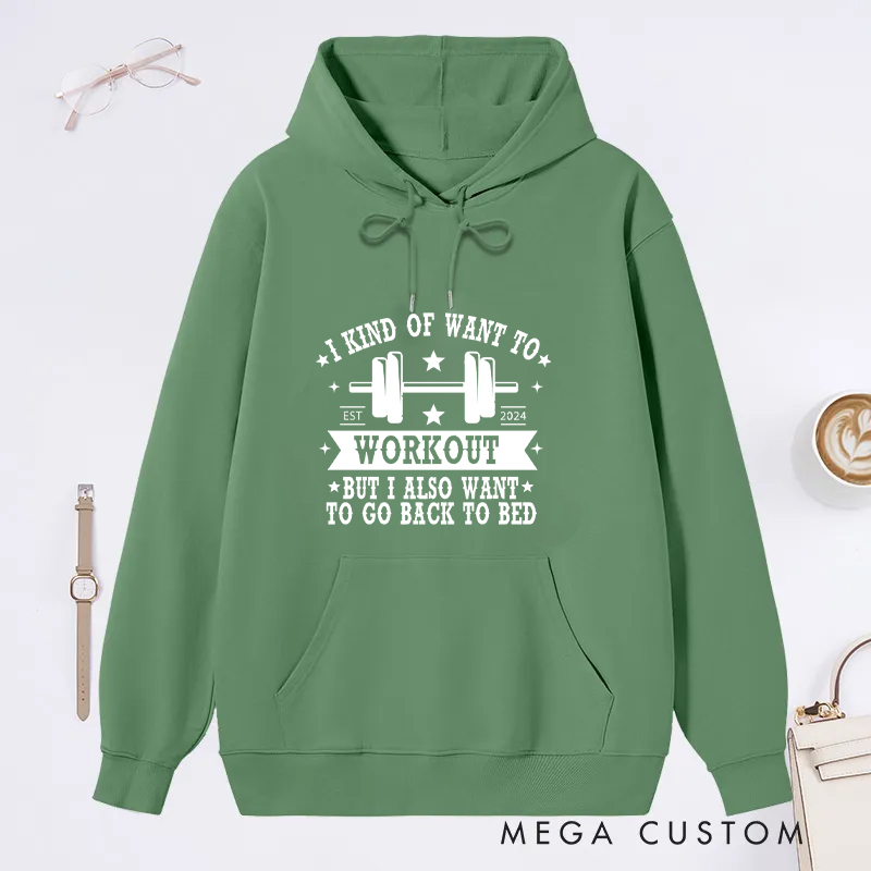 Personalized Fitness Classic Hoodies with Relatable Fitness Quote for Fitness Enthusiasts Bodybuilders and Gym Lovers