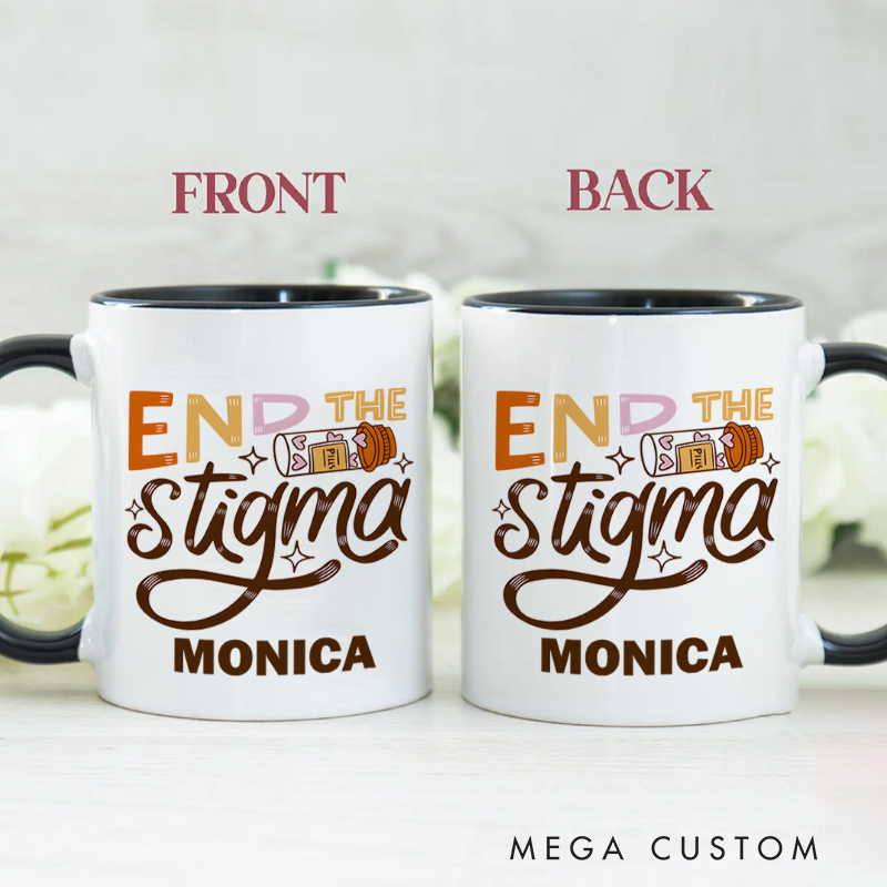 Personalized Nurse Mugs End the Stigma Design Coffee Mug Gift