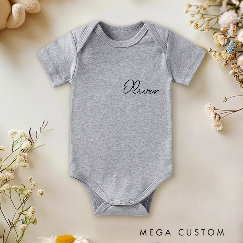 Personalized I Am Fearfully and Wonderfully Made Baby Onesie Coming Home Gift