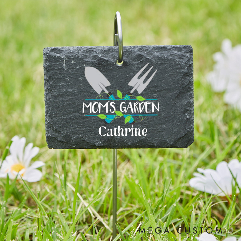 Personalized Mom's Garden Plant Accessories Hanging Plant Label with Name Mothers Day Gift Grandma Gift Gardening Lovers Gift Plant Lover Gift