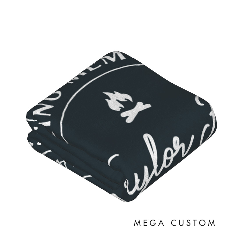 Personalized Adventures Camping Family Throw Blanket Nature Lovers Blanket Gift for Hiking Lovers