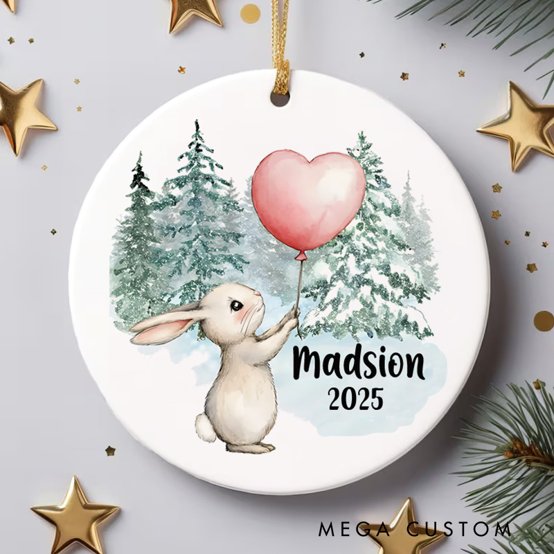Personalized Name Christmas Ornament Holiday Keepsake Christmas Gift