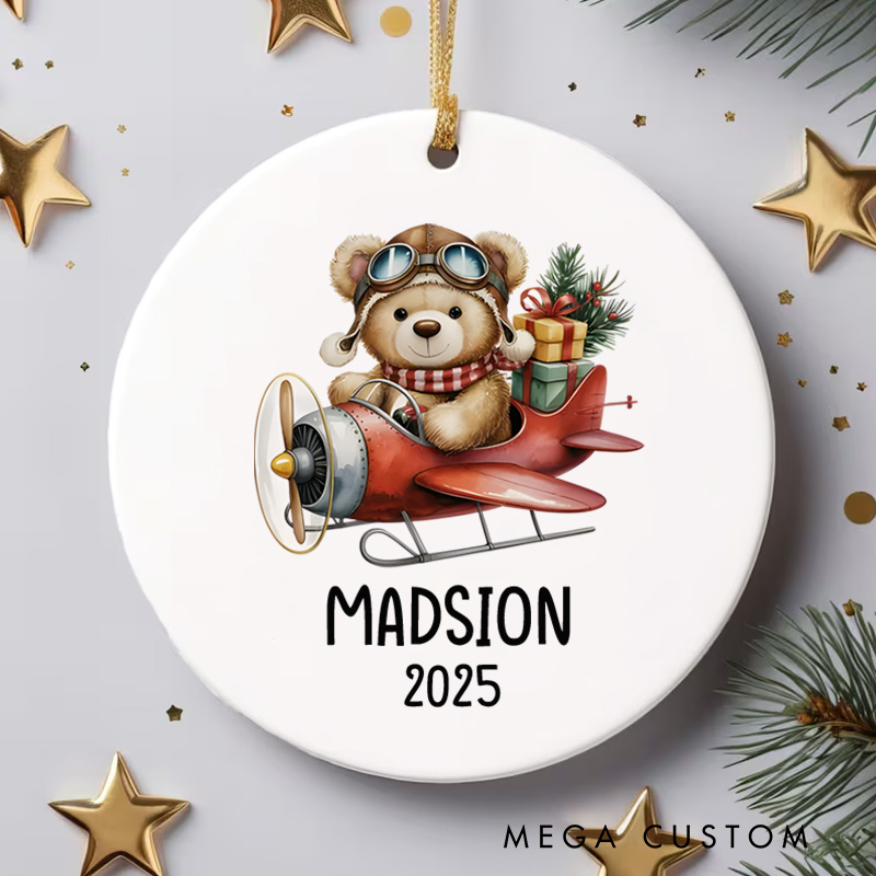 Personalized Christmas Ornament Keepsake Ornament for Boy or Girl Gift 