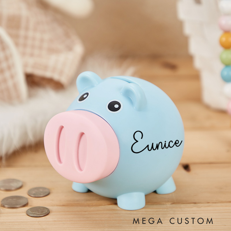 Personalized Piggy Bank with Name Piggy Bank for Boys or Girls 