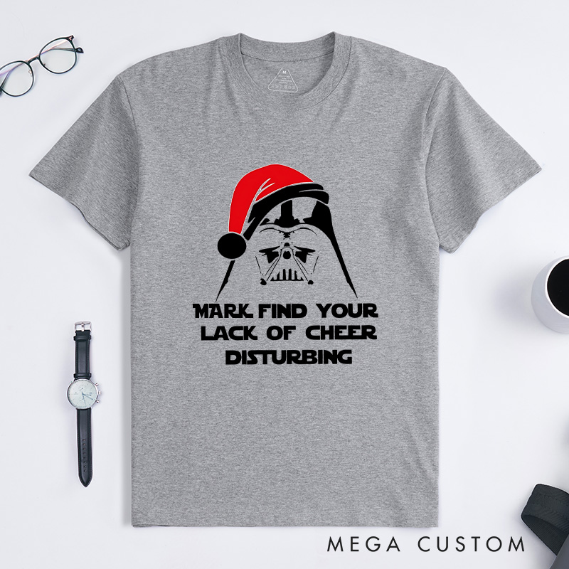 Personalized Science Fiction Enthusiasts Christmas T-Shirt Christmas Gift for Geek Nerd