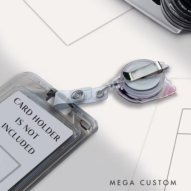 Personalized Nurse Badge Reel Customized LPN Nurse Design Badge Holder Nurse Badge Staff Reel Gift 