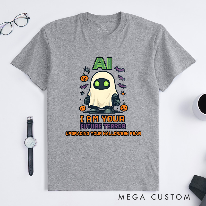 Personalized Geek Halloween T-Shirt Programmer Technology Computer Lover T-Shirt Gift for Geek