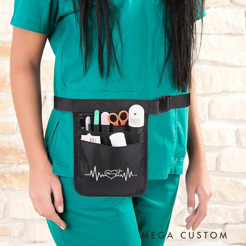 Personalized Nurse Tool Belt Nurse Waist Bag Nurse Fanny Pack Organizer Belt Nurse Hip Pack Nurse Assistant Gift 