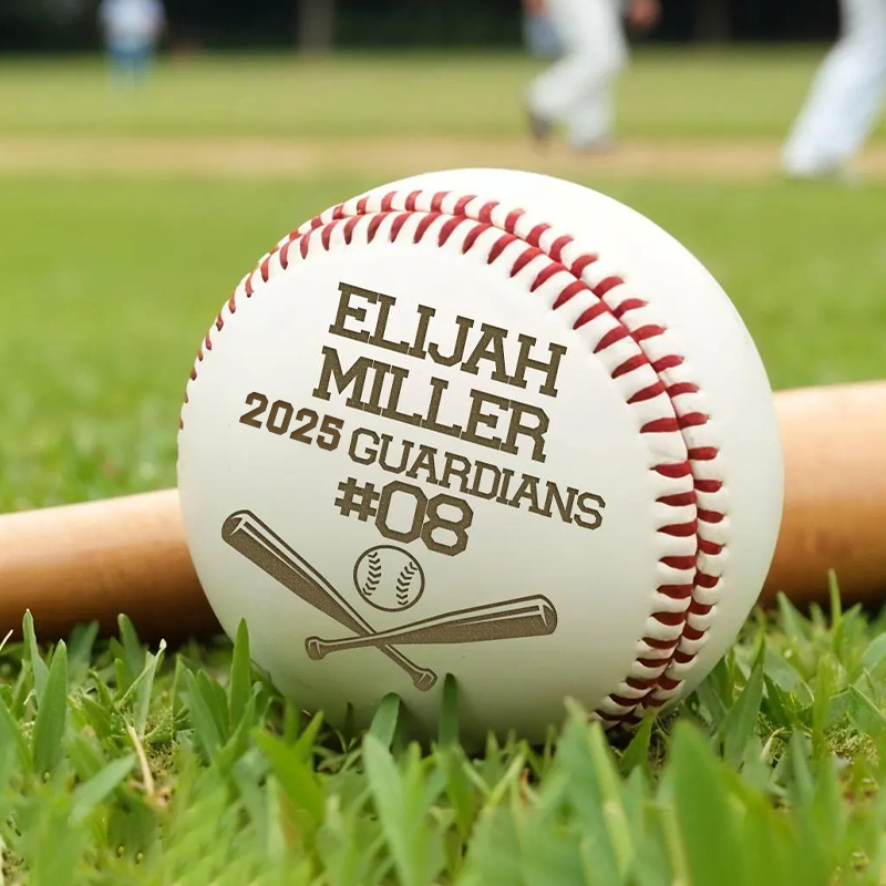 Personalized Custom Baseball Featuring Player Name Team and Number  